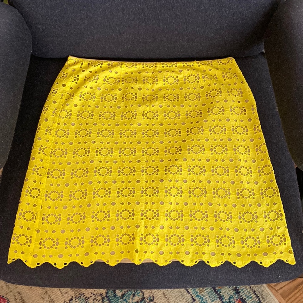 J.Crew Collection Neon Skirt